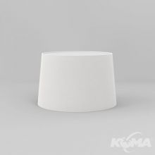 Tapered_round_250_shade klosz E27 biały